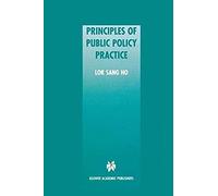 Principles Of Public Policy Practice