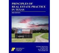 Principles Of Real Estate Practice In Texas