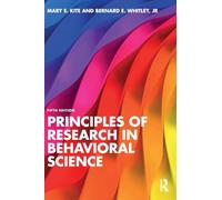 Principles of Research in Behavioral Science: International Student Edition