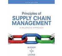Principles of Supply Chain Management: A Balanced Approach (Mindtap Course List) - [Livre en VO] Keah - Choon Tan, G Leong (Auteur)