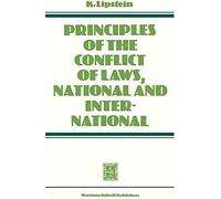 Principles Of The Conflict Of Laws National And International