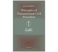 Principles Of Transnational Civil Procedure