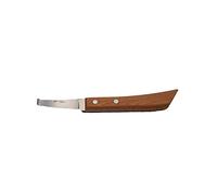 Principner & Herberholz 40620000 Couteau de Levage/Lame Droite avec Manche Ergonomique en Bois de hêtre niché, pour Chevaux et écorces