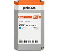 Prindo Basic L Cartouche d'encre Cyan Original PRIET0442