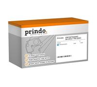 prindo Brother TN-320C (TN320C) Toner Cyan - Cartouches d'encre alternatives - Accessoires d'imprimante compatibles avec différentes imprimantes Brother