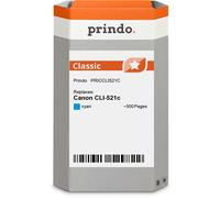 Prindo Classic Cartouche d'encre Cyan Original PRICCLI521C