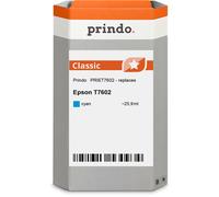 Prindo Classic Cartouche d'encre Cyan Original PRIET7602