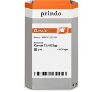 Prindo Classic Cartouche d'encre Gris Original PRICCLI521GY