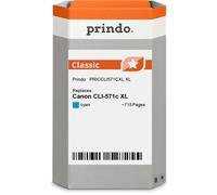 Prindo Classic XL Cartouche d'encre Cyan Original PRICCLI571CXL