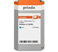 prindo Compatible avec Brother LC-225XLC (LC225XLC) PRIBLC225XLC (LC-225XL)