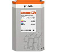 prindo Compatible avec Brother LC123VALBPDR PRSBLC123VALBPDR (LC-123).