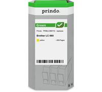 Prindo Green Cartouche d'encre Jaune Original PRIBLC980YG
