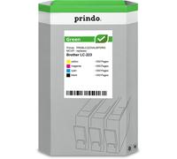 Prindo Green Multipack Noir(e) / Cyan / Magenta / Jaune Original PRSBLC223VALBPDRG MCVP