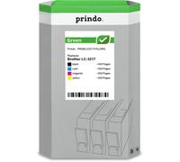 Prindo Green Value Pack Noir(e) / Cyan / Magenta / Jaune Original PRSBLC3217VALDRG