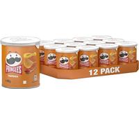 Pringles - Chips Paprika 40 Gramm | Tube ein 1 Stück | 12 Stücke