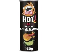 PRINGLES Chips tuiles hot mexican chili et lime 160g