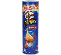 Pringles Ketchup Chips empilées au délicieux goût de ketchup 165g