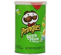 Pringles Lot de 12 paquets de crème sure et oignon 70,9 g