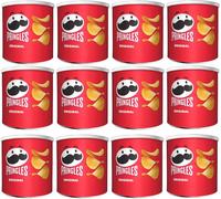 Pringles Original chips salées empilées épicées 70g paquet de 12