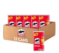 Pringles Original Grab and Go Pack, 2.36 Ounce (Pack of 12)
