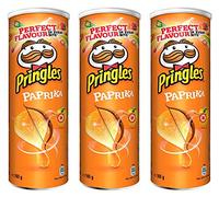 Pringles Paprika Crisps 165 gr. - [Pack 3]