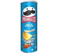 Pringles Salt Vinegar Chips empilées au sel et au vinaigre 160g