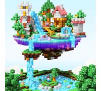 Prinhero Construction Magnetique Enfant - 150 Pièces Cube Magnétique, Bloc de Construction MagnéTique, Jouet Sensoriel Montessori à Empiler, Jouet Cadeau Enfants 3 4 5 6 7 8 9 Ans Saisons détachables