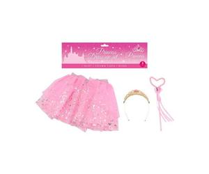 Prinses Verkleed Set, 3 Delig. 3+ Multicolore