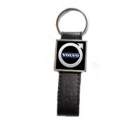 Print Corner Porte-clés Acier/Simili Cuir Classic compatible avec - Volvo