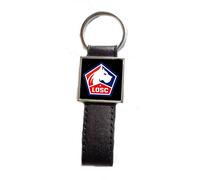 Print Corner Porte-clés Acier/Simili Cuir Classic Foot compatible - LOSC Lille