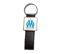 Print Corner Porte-clés Acier/Simili Cuir Classic Foot compatible - Olympique Marseille (OM)