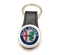Print Corner Porte-clés Acier/Simili Cuir Road Runner compatible - Alfa Roméo