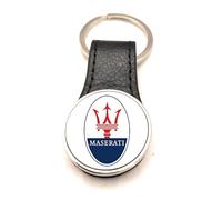 Print Corner Porte-clés Acier/Simili Cuir Road Runner compatible - Maserati
