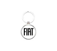 Print Corner Porte-clés Moon (métal argenté) compatible - Fiat