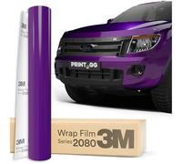 PRINT.GG Film pour Voiture 3M 2080 Explosion De Prune Brillante GP258, 152 x 130 cm, Car Wrapping Film, Covering Voiture, Film Autocollant Moto Adhésif, pour Voiture, Moto, Vélo, Bateau, Deco Voiture