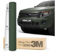 PRINT.GG Film pour Voiture 3M 2080 Vert Sapin Métallisé M206, 152 x 130 cm, Car Wrapping Film, Covering Voiture, Film Autocollant Moto Adhésif, pour Voiture, Moto, Vélo, Bateau, Deco Voiture