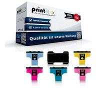 Print-Klex 6 x Cartouches d'encre Compatibles Set économique (toutes les couleurs) pour HP Q7966EE 363 Photosmart C7280 C8100 SERIES C8180