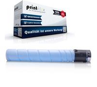 Print-Klex Cartouche de toner compatible avec Konica Minolta Bizhub C 258 Bizhub C 308 Bizhub C 368 Bizhub C258 Bizhub C308 Bizhub C368 A8DA450 TN324C TN-324C Cyan Bleu - Série Office Pro