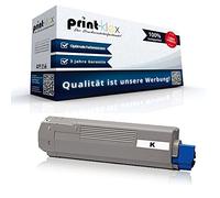 Print-Klex Cartouche de toner de rechange XXXL compatible avec Oki C 712 DN C 712 N C 712 Series 46507616 Noir