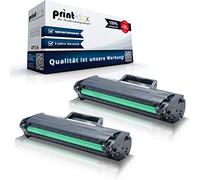 Print-Klex Lot de 2 cartouches de toner compatibles avec HP Laser MFP 135 wg MFP 137 fnw MFP 137 fwg MFP 138 fnw MFP 138 fw MFP 138 pn MFP 138 PNW W1106A 106A 106A Noir Office Pro Serie