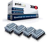 Print-Klex Lot de 4 cartouches de toner compatibles avec Brother HL-L5000 D HL-L 5050 DN HL-L 5100 DN HL-L5100 DNT HL-L5100 DNTT HL-L5100 Series HL-L5200 DW HL-L5200 DWLT TN-3480 TN3480 TN 348. 0 noir