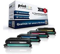 Print-Klex Lot de 4 cartouches de toner compatibles avec HP LaserJet Pro 500 color MFP M570dw LaserJet Pro 500 Series HP CE400X CE401A CE403A CE402A HP 507 A HP 507 X Noir/bleu/rouge/jaune