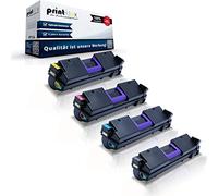 Print-Klex Lot de 4 cartouches de toner compatibles avec Lanier SP C360 DNw SP C361 SFNw SPC360E SPC360HE SPC360X Noir Cyan Magenta Jaune BKCMY - Série Office Plus