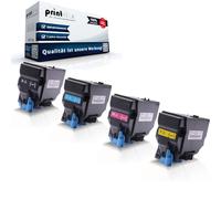 Print-Klex Lot de 4 toners compatibles avec Konica Minolta Bizhub C 3351 Bizhub C 3851 Bizhub C 3851 FS C3351 C3851 C3851FS TNP49 TNP 49 TNP49K TNP49C TNP49C 49M TNP. 49Y BK C M Y noir, cyan, magenta