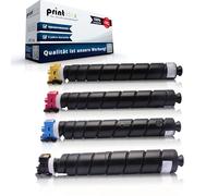 Print-Klex Lot de 4 toners compatibles avec Kyocera TASKalfa 2552 ci TASKalfa 2553 ci TASKalfa 2552ci TASKalfa 2553ci TK8345K TK8345C TK8345M TK8345Y Noir Cyan Magenta Jaune - Série Office Plus