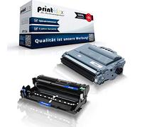 Print-Klex Toner avec tambour pour Brother DR3400 & TN3480 HL-L 5000 D HL-L 5050 DN HL-L 5100 DN HL-L 5100 DTN HL-L 5100 DNTT HL-L 5100 Series DR 3400 DR-3400 TN 348. 0 TN-3480 incolore BK