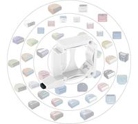 Print Worth 3D Support mural universel « Allstar S » pour tous les actionneurs Shelly (montables sur boîtes) et bien d'autres - Pour le montage sur rail DIN de 35 mm ou sur les murs (blanc (P), 2)