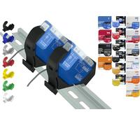 Print Worth PWG3-Mini Support de rail 3D pour 32 coques : 1,1PM,2PM,Shutter,1L,2L,EM,i4,i4DC,i4LR,Dimmer,Dimmer Dali,RGBW PM (Wave/Plus,G3,G4) (2 x noir)