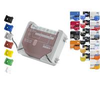 Print Worth PWG3-Wall Support mural 3D pour 32 coques : 1,1PM,2PM,Shutter,1L,2L,EM,i4,i4DC,i4LR,Dimmer,Dimmer Dali,RGBW PM (Wave/Plus,G3,G4) (Gris)