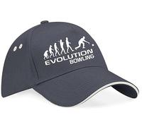 Print4U Evolution of Bowling Casquette de baseball pour homme et femme Vert